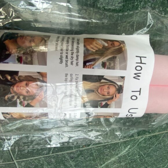 Heatless Curling Rod Headband For Natural Wave and Large Curls - Picture 7 of 8